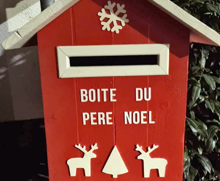 Boîte aux lettres du Père Noël