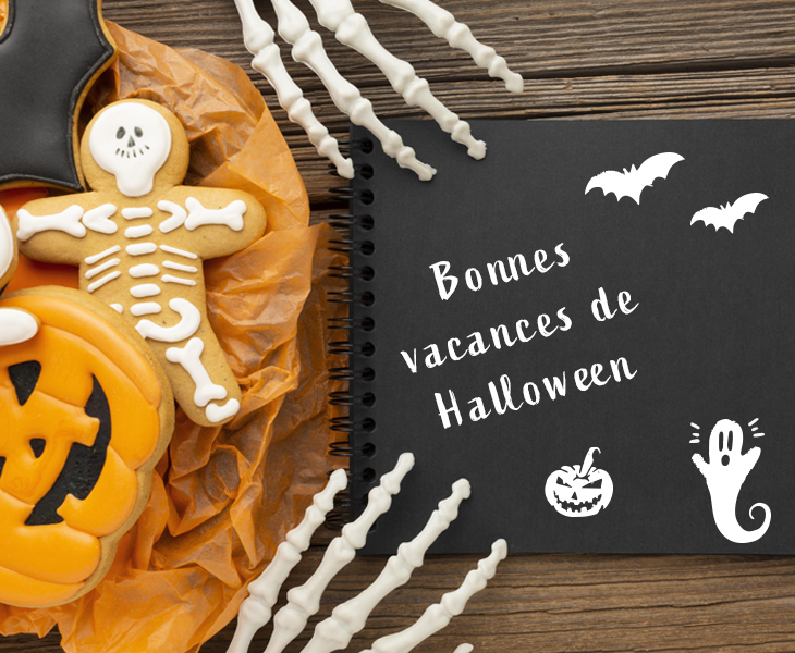 bonnes vacances de Halloween