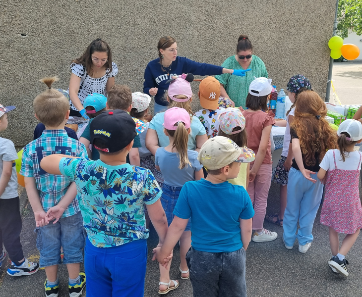 gouter de la fin d'année scolaire