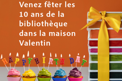 anniversaire de la bibliothèque